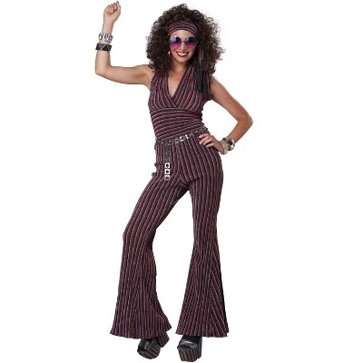 California Costumes 70's Halter Pant Set Adult Costume - Image 5