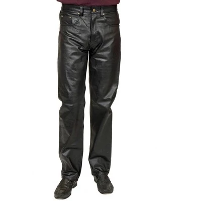 Charades Costumes Charades 4 Pocket Pleather Jean Costume - Image 10