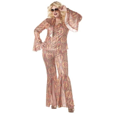 California Costumes Plus Size DiscoLicious Costume - Image 3