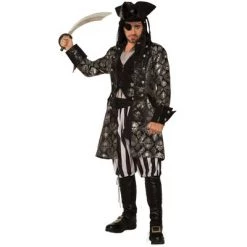 Forum Novelties Mens Captain Sterling Blackskull Costume
