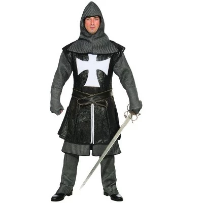 Forum Novelties Medieval Black Knight Costume Adult - Image 2