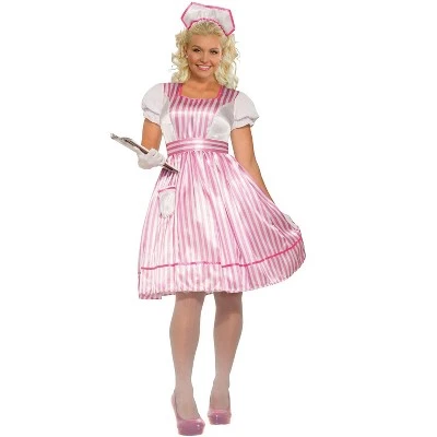 Forum Novelties Candy Striper Nurse Plus Size Costume, Plus Size