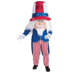 Forum Novelties Uncle Sam Parade Pleaser Oversized Mascot Costume