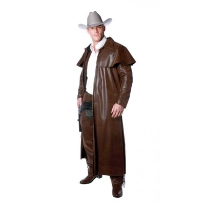 Underwraps Costumes Cowboy Costume Duster Coat Adult - Image 2