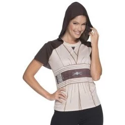 Rubie's Star Wars Jedi Knight Women's Rhinestone Costume Shirt