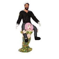 Forum Novelties Sailor Ride On Shoulder Mermaid Adult Costume