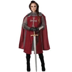 California Costumes Knight's Surcoat Adult Costume (Red)