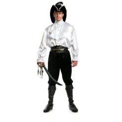 Charades Costumes Charades Pirate Captain Shirt Costume