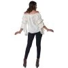 California Costumes Renaissance Peasant Blouse Adult Costume (Beige)