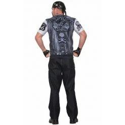 Forum Novelties Biker Man Shirt Adult Costume