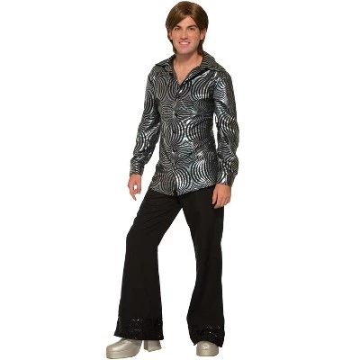 Forum Novelties Boogie Down Disco Shirt Adult Costume - Image 2