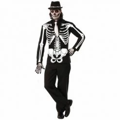 Forum Novelties Skeleton Bones Adult Costume Jacket