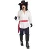 Forum Novelties Swashbuckler Pirate Shirt (White)