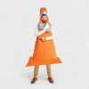 Hyde & EEK! Boutique Adult Construction Cone Halloween Costume Tunic One Size - Hyde & EEK! Boutique™