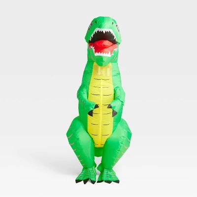 Hyde & EEK! Boutique Adult Inflatable Dinosaur Halloween Costume One Size - Hyde & EEK! Boutique™ - Image 2
