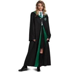 Harry Potter Slytherin Robe Deluxe Tween/Adult Costume