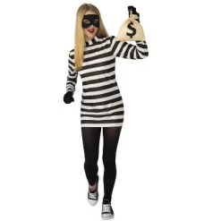 Rubie's Rubies Womens Burglar Babe Costume