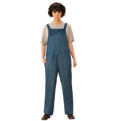 Rubie's Women's Stranger Things Eleven's Overalls Halloween Costume - Image 2