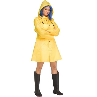 Fun World Yellow Raincoat Adult Costume - Image 3