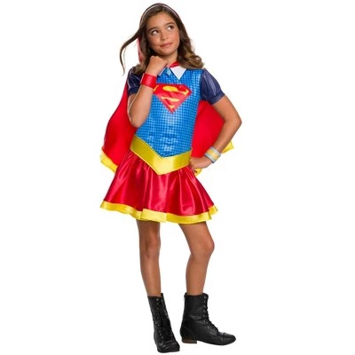 Rubie's Rubies Dc Super Hero Girls Supergirl Hoodie Dress - Image 5
