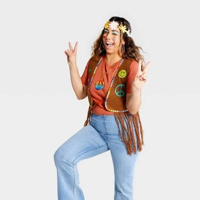 Hyde & EEK! Boutique Adult Flower Power Halloween Costume Accessory Set - Hyde & EEK! Boutique™ - Image 2