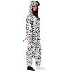 California Costumes Dalmatian Fleece Jumpsuit Adult Costume