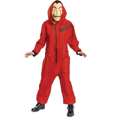 Money Heist Money Heist Adult Jumpsuit Costume - Image 4