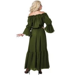 California Costumes Renaissance Peasant Chemise Adult Costume (Green)