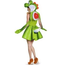 Super Mario Yoshi Female Adult Costume