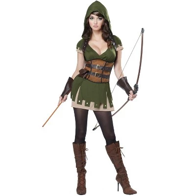 California Costumes Lady Robin Hood Adult Costume - Image 3