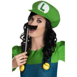 Super Mario Luigi Female Deluxe Adult Costume