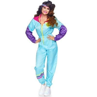 Leg Avenue Women's Totally Awesome 80s Ski Suit Adult Costume - Image 2