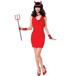 Goddessey Red Hot Too Adult Costume