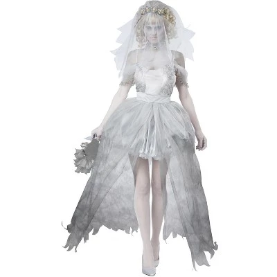 California Costumes Ghostly Bride Adult Costume - Image 5