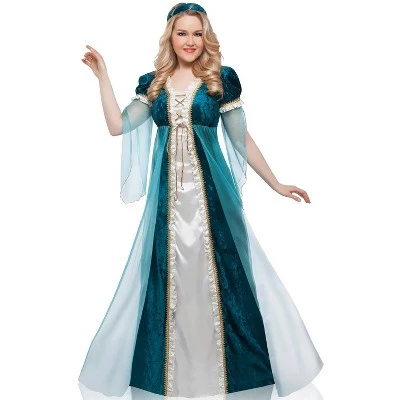 Franco Emerald Juliet Plus Size Costume - Image 3