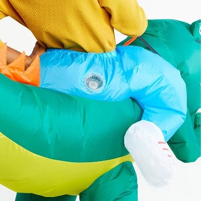 Hyde & EEK! Boutique Adult Inflatable Crocodile Rider Halloween Costume Bottoms One Size - Hyde & EEK! Boutique™ - Image 2