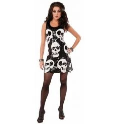 Forum Novelties Sequin Skull Dress Adult Costume