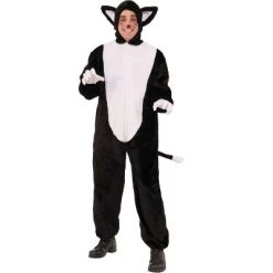 Forum Novelties Plush Black Cat Mascot Adult Costume