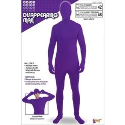 Forum Novelties Purple Adult Skinsuit