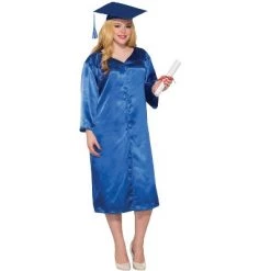 Forum Novelties Graduation Robe Adult Costume (Blue)