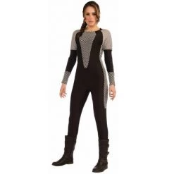 Forum Novelties Survival Suit Jump Suit Black/Gray Adult Costume