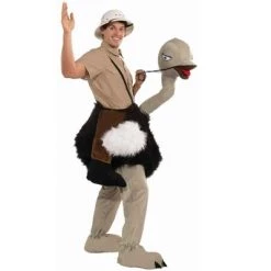 Forum Novelties Adult Ride On Ostrich Mascot Costume