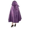 Adult Disney Hocus Pocus Sarah Purple Halloween Costume Hooded Cape