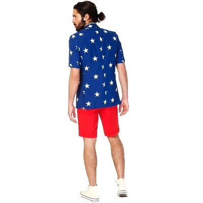 OppoSuits Oppo Suits Stars and Stripes Summer Suit Adult Costume