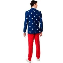 OppoSuits Oppo Suits Stars and Stripes Suit Adult Costume