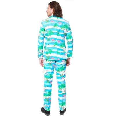 OppoSuits Oppo Suits Flaminguy Suit Adult Costume - Image 2