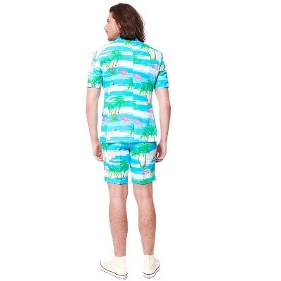 OppoSuits Oppo Suits Flaminguy Summer Suit Adult Costume - Image 2