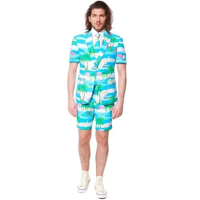 OppoSuits Oppo Suits Flaminguy Summer Suit Adult Costume - Image 6