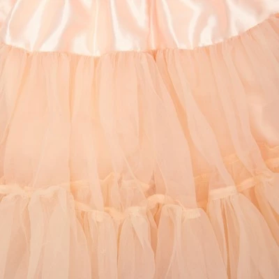 Sparkle and Bash Petticoat Under Skirt Fluff for Women, Tutu for Ballet Dance, Adjustable Elastic Waist Size 22-36 in, Rainbow - Image 6