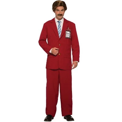 Anchorman Ron Burgundy Suit Adult Costume - Image 2